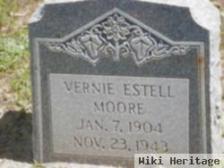 Verna Estell "vernie" Moore Moore