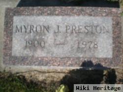 Myron Josiah Preston