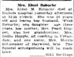 Ethel Hobble Rebuehr