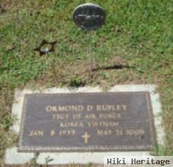 Ormond D Rupley, Jr