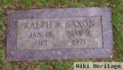 Ralph Byron Saxon