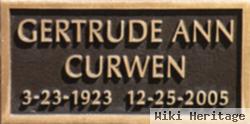 Gertrude Ann Curwen