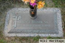 Percy J Brown, Sr