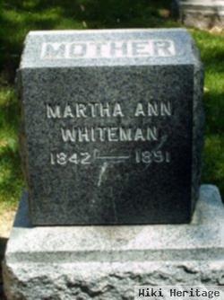 Martha Ann Whiteman