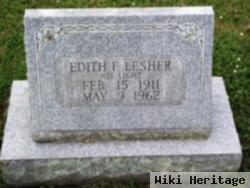 Edith F Light Lesher