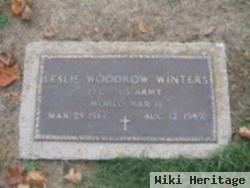 Pfc Leslie Woodrow Winters