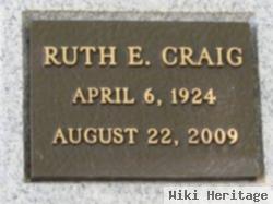 Ruth E. Craig