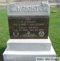 Mary "polly" Hurst Wright