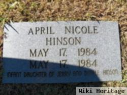 April Nicole Hinson