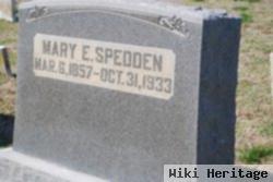 Mary Elizabeth "bettie" Spedden Spedden