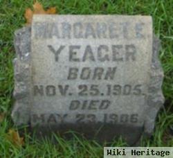 Margaret E Yeager