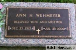 Ann H. Wehmeyer