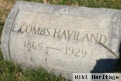 E Combs Haviland