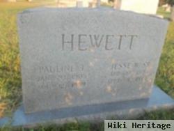 Jesse W Hewett, Sr