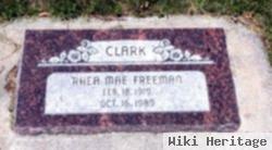 Rhea Mae Freeman Clark