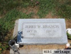 Jerry W. Branch