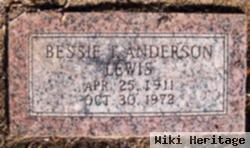 Bessie Irene Anderson Lewis