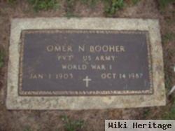 Omer N "bob" Booher