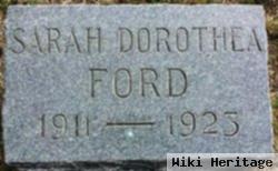 Sarah Dorothea Ford