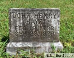 John Henry Hays