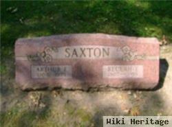 Arthur F Saxton