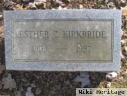 Esther Z Kirkbride