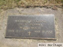 Wayman E. Cobine