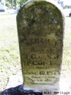 Sarah J. Marrs Mccuistion