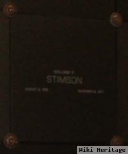 William F Stimson