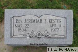 Rev Jerimiah E Kester