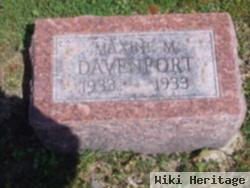 Maxine M. Davenport