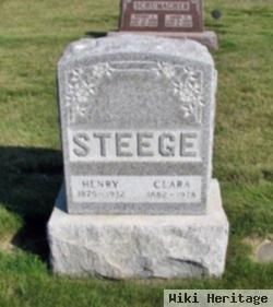 Henry W "johann" Steege