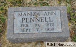 Maniza Ann Reed Pennell