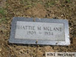 Hattie M Mclane