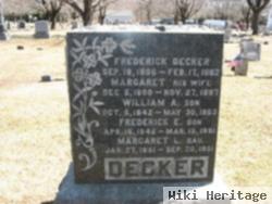 Frederick E Decker