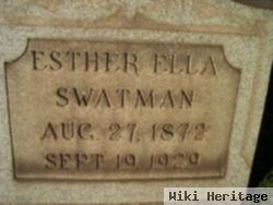 Esther Ella Mccleester Swatman