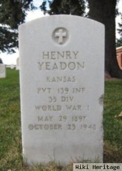 Henry J Yeadon