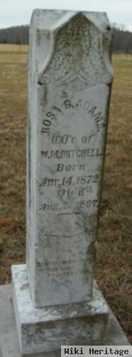 Rosa Belle Adams Mitchell