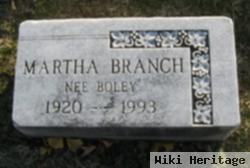 Martha Louise Boley Branch