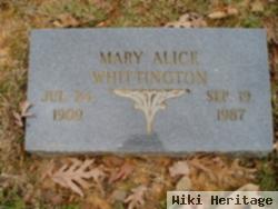 Mary Alice Williams Whittington