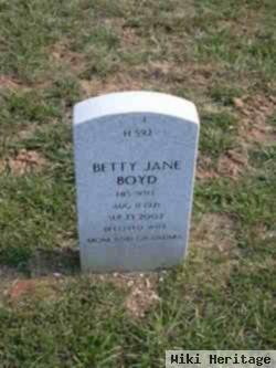 Betty Jane Cook Boyd