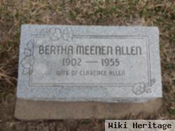 Mrs Bertha Meenen Allen