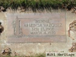 Arminda "minnie" Montano Vazquez