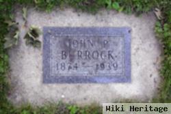 John P Burrock