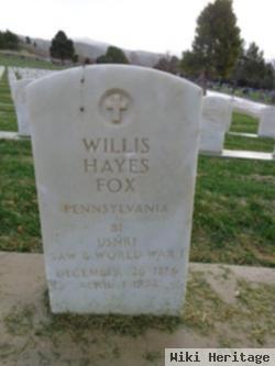 Willis Hayes Fox