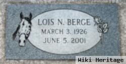 Lois Nettie Ramsey Rice Berge