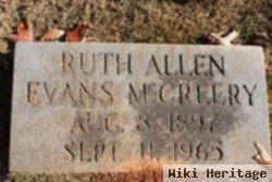 Ruth Allen Evans Mccreery