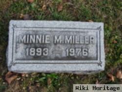 Minnie M Miller