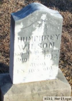 Humphrey Wilson