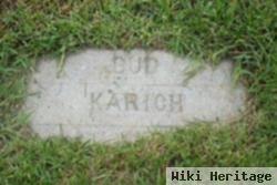 Lou ("bud") Walter Karich